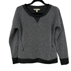 Banana‎ Republic Heritage Collection Sweatshirt Small Black Gray